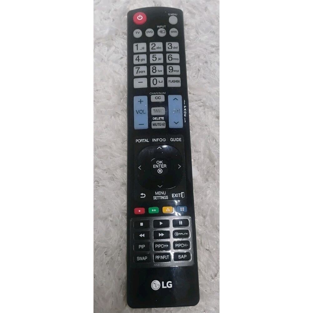 LG TV Remote Control AKB73615316 HR-A906 OEM Original Tested and working Used
